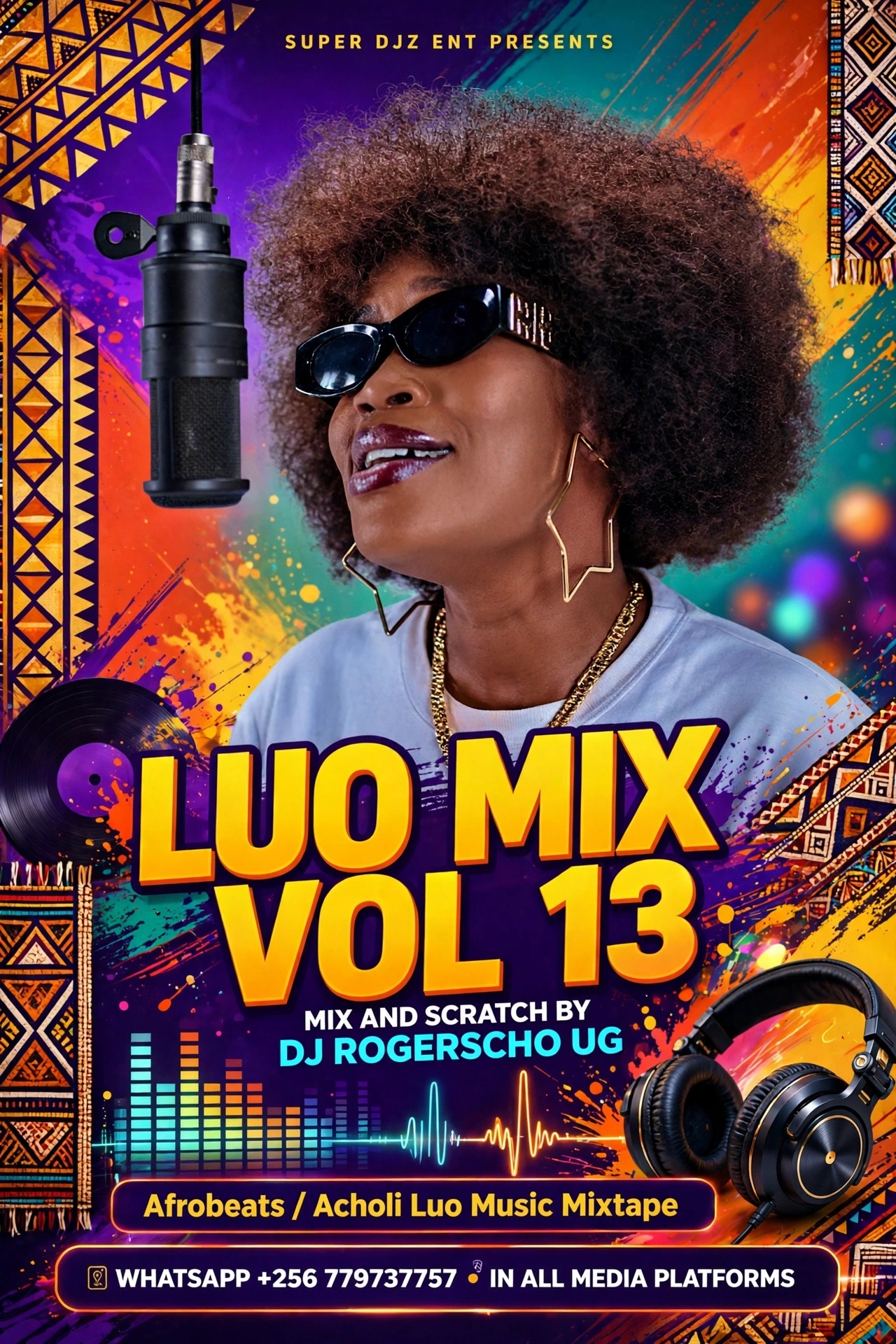 Luo Mix(Alur,Acholic,Lugbara) Vol 13- DJ Rogerscho UG